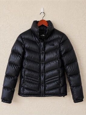 The North Face Womens 700 Fill Down Jacket Medium Black Winter Puffer